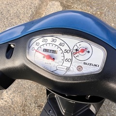 スズキ レッツ CA1AA ピカピカ 実働書付の画像