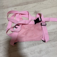 ピンク　羽　ハーネスの画像