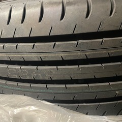 新車取外し　40ヴェルファイア　純正ホイール&タイヤ4本セット　ロックナット付の画像