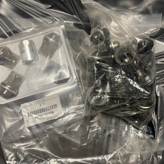 新車取外し　40ヴェルファイア　純正ホイール&タイヤ4本セット　ロックナット付の画像