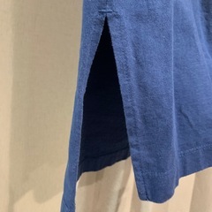 【not対面】しまむら　ブルーノースリーブTシャツ Mの画像