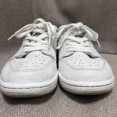 ナイキ エアジョーダン1 ロー OG ニュートラルグレー ホワイト 28cmの画像