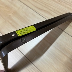 棚受け金具　L字型　茶色　12個セット　25cm×20cmの画像