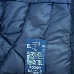 ラルフローレン　ダウン4Tの画像