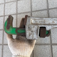 アルミ　パイプレンチ　600mm SUPERの画像