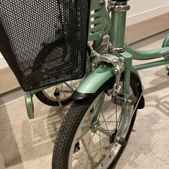 希少車◾️ブリヂストン ミンナ 前2輪後1輪 大人用3輪車 自転車　グリーンの画像