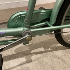 希少車◾️ブリヂストン ミンナ 前2輪後1輪 大人用3輪車 自転車　グリーンの画像