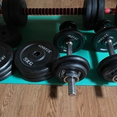 （取り引き中）ダンベルセットの画像