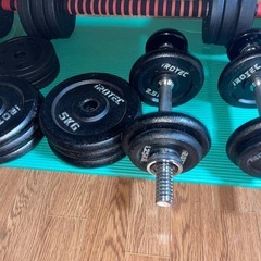 （取り引き中）ダンベルセットの画像