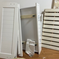 【美品】シングルベッドフレームの画像