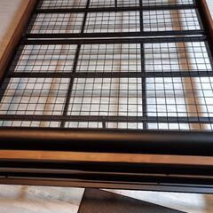 新春セール！札幌市近郊の方限定！送料無料！ニトリ セミダブルパイプベッド ダンテの画像