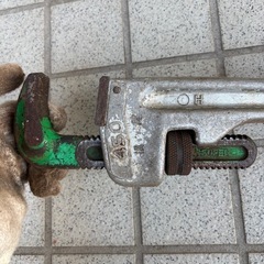 アルミ　パイプレンチ　450mm SUPERの画像