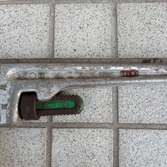 アルミ　パイプレンチ　450mm SUPERの画像