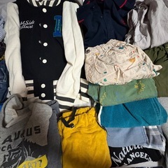 男の子服まとめ売りの画像