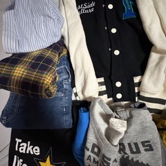 男の子服まとめ売りの画像
