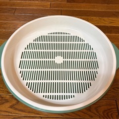 浅型ザル　水切りの画像