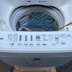 Hisense 4.5キロ 洗濯乾燥機 HW-G45E4KW風乾燥　引き取りに来られる方にお譲りします  の画像