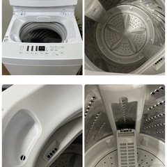 R213 ☀️ TAGlabel by amadana 洗濯機（洗濯5.5㎏) 20年製 AT-WM5511 ⭐ 動作確認済 ⭐ クリーニング済の画像