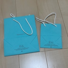 ティファニー　紙袋　ショプ袋の画像