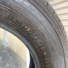 軽トラに！
ヨコハマタイヤ145-12     6pの画像