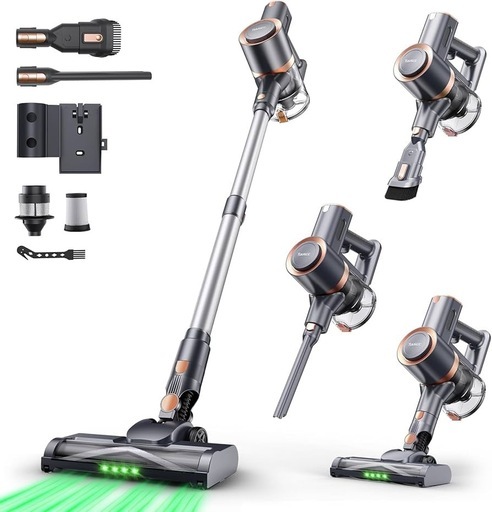 掃除機 コードレス LEDライト LED液晶ディスプレイ 55分連続 3段吸引力 掃除機 コードレス LEDライト LED液晶ディスプレイ 55分連続 3段吸引力