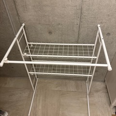 押入れハンガーラック高さ・幅伸縮タイプの画像