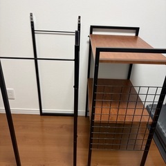 ランドリーラック　洗濯機　棚の画像