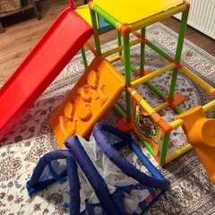 しまじろう 滑り台付き　ジャングルジムの画像