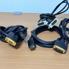 映像ケーブル　変換ケーブル　バラ売り（HDMI／DVI／DisplayPort など） の画像