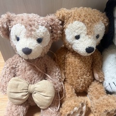 スヌーピー ダッフィー ぬいぐるみの画像