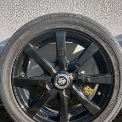 （予約済み）タイヤ付きホイール（タイヤ溝なし）の画像