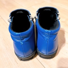 18cm ⭐️　WASK 青 ジッパー付きブーツ　　の画像