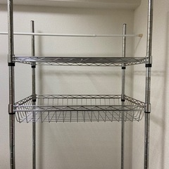 (お譲りします)スチールラックの画像