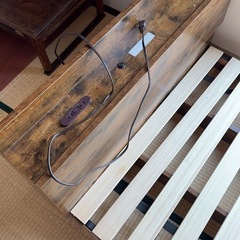 ビンテージ調ベッドフレーム‼️1/2日まで‼️の画像