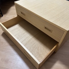 2段引き出し(整理タンス)×2つの画像