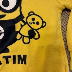 130cmミニオントレーナーの画像