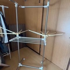 室内用 洗濯物干し ハンガーラックの画像