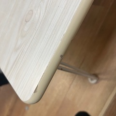 【傷・汚れ有】折りたたみローテーブルの画像