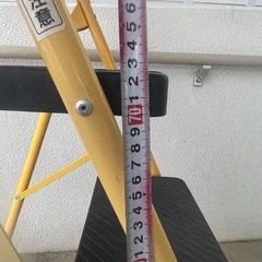 脚立 踏み台 ツールトレイ付き 折りたたみ の画像