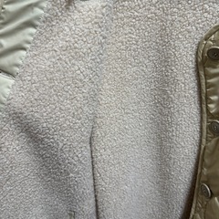 【Framework】リバーシブル中綿アウター ボア ベージュの画像