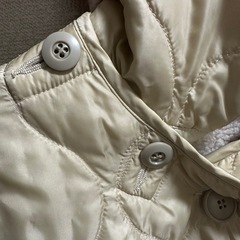 【Framework】リバーシブル中綿アウター ボア ベージュの画像