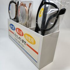 店頭用老眼鏡(３本セット専用スタンドケース付き)￥4500の画像