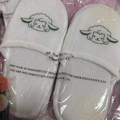 お子様スリッパと子供足袋の画像