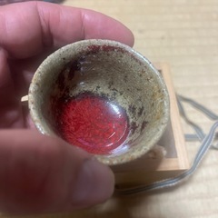 常滑焼　水上義介　楽介　辰砂窯変　の画像