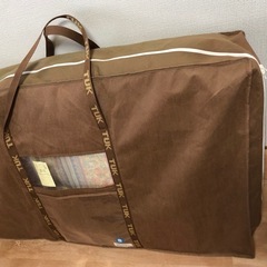 シングル布団セット　(敷布団、羽毛掛け布団、掛け布団カバー)
の画像