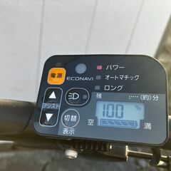 ほぼ未使用！パナソニック電動アシスト自転車　ギュット2014モデル　バッテリー劣化ほぼ無し！の画像