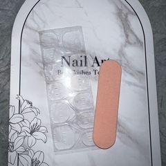 ネイルチップ　バレリーナ型✨️の画像