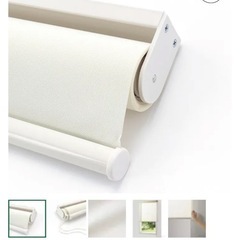 チェーン式 ロールスクリーン アイボリーの画像