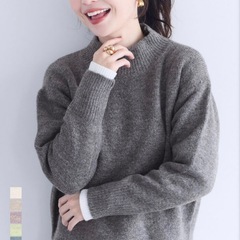 レディース ニット カードケース 2点セットの画像