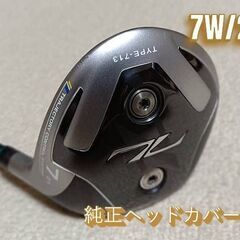 マルマン ZETA  TYPE-713　フェアウェイウッド　 7W（21°）フレックスR　ヘッドカバー付の画像